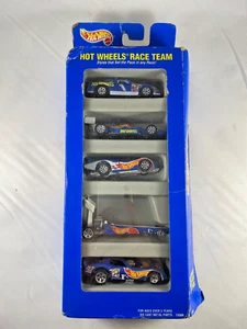 Hot Wheels RACE TEAM Gift Pack VINTAGE from 1995 FIVE Cars Included w Box! - Picture 1 of 20