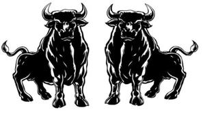 Aufkleber Spanischer Stier 2 Stck. JDM Autoaufkleber Sticker Decal 15,4 x 18 cm - Picture 1 of 2