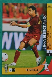 PANINI EURO 2008; NUNO GOMES - PORTUGAL - No 189 - Picture 1 of 1