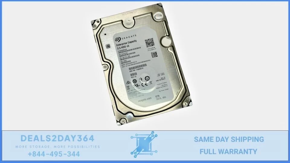 Seagate Enterprise Capacity 8TB 7200 RPM Internal Hard Drive ST8000NM0045 - Image 1 of 3