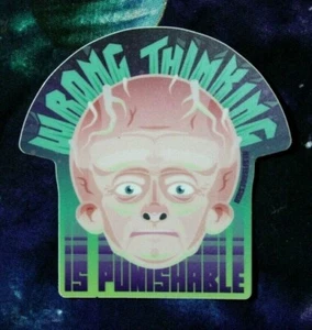 TALOSIAN Star Trek sticker / 3" Vinyl Decal / Original '60s Series Fan Art - Picture 1 of 2