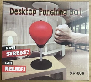 Cozy Bomb Desktop Red Punching Bag Office Work Gag Gift Novelty - Picture 1 of 5