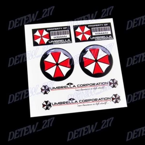 For New Umbrella Corp. Resident Evil Car Reflective Decal Sticker Window Vinyl - Picture 1 of 3