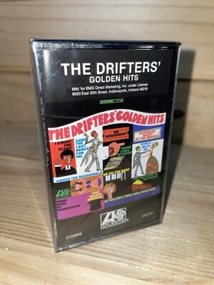 Sealed New The Drifters: Golden Hits (Cassette, 1988, Atlantic) R&B & Soul - Image 1 of 4