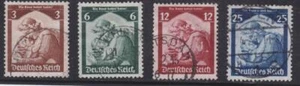 Germany 1935 # 448-51 Return of the Saar to Germany - Set of 4 - Used - Picture 1 of 1