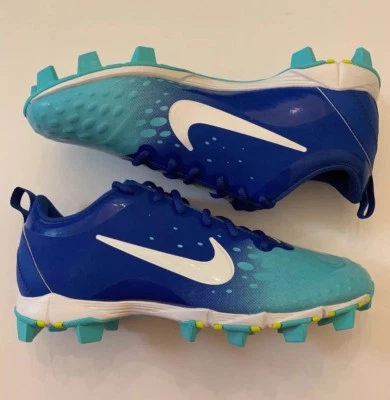 Nike Hyperdiamond 2 Chuteiras Jogo Royal White Light Aqua 9.5 Novo  - Imagem 1 de 4