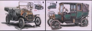 JUEGO DE 6 COCHES ANTIGUOS MAXICARD ISLA DE MAN SC#1375-80 - Imagen 1 de 2