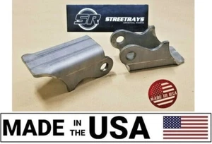 StreetRays Rear Shock Mount Lower Axle Weld-on Steel Bracket FOR Jeep (PAIR) - Picture 1 of 2