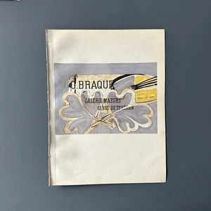 Original Georges Braque – Maeght – 1950s Exhibition Lithograph Poster - Picture 1 of 4