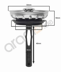 Siebkörbchen Handbetätigung 1,5 Zoll Drehexcenter Siebkorb 54mm Ventil - Bild 1 von 4