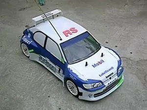 0036 - body RC scala 1/10 Peugeot 306 RACING RALLY-TOURING + adesivi - Bild 1 von 4