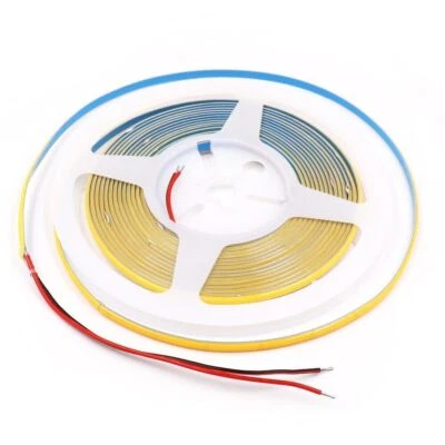 FOB COB DC 24V 12V 5mm 384leds/m LED Strip Light Warm Cool White Red Blue Green - Image 1 of 3