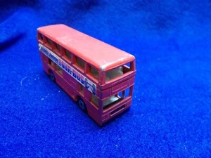 Matchbox Leyland Titan "Around London Tour" MB#17 -Bus Double Decker 1/124 Scale - Picture 1 of 3