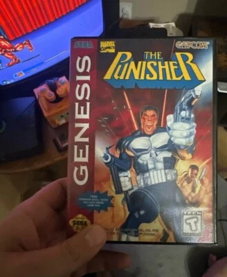The Punisher 16Bit MD Game & Case For Sega Genesis MegaDrive RegionFree & Europe - Image 1 of 4