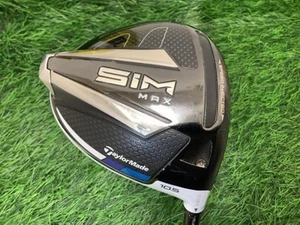 TaylorMade Sim Driver MAX SIM MAX 10.5 Flex SR Used B Rank - Picture 1 of 5