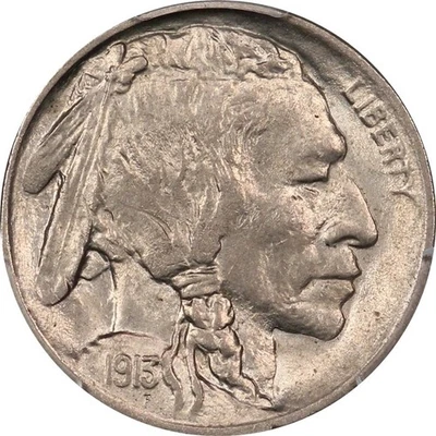 1913 Type 1 PCGS MS64 Near Gem BU Buffalo Nickel #2 - Lustrous, Original Skin! - Image 1 of 4