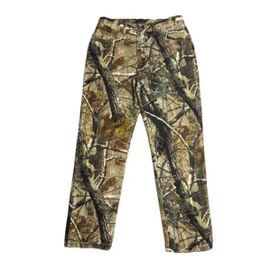 Pantalones de mezclilla Wrangler Pro Gear camuflados para hombre 32x32 (32x30) Realtree caza pesca - Imagen 1 de 12