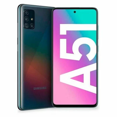 Samsung Galaxy A51 Dual SIM Schwarz 128 GB Smartphone Ohne Simlock Android LTE - Bild 1 von 4