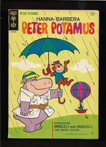 RARE 1964 " PETER POTAMUS " 1st ISSUE GOLD KEY COMIC BOOK ORIGINAL & COMPLETE - Picture 1 of 14