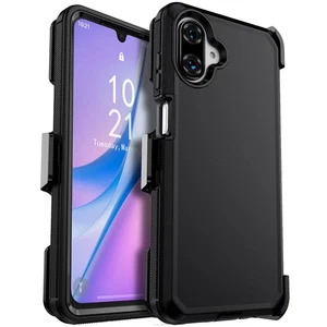 Für Samsung Galaxy A07 Hybrid Robust 3 Schichten Case Schutzhülle / Gürtelclip - Bild 1 von 19
