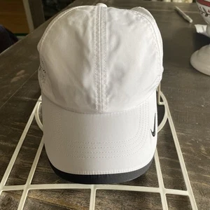 Nike Golf Hat Unisex One Size Dry Fit - White Banker personalized- NEW WITH TAG - Picture 1 of 10