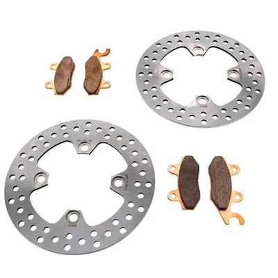 2015-2017 Kawasaki KVF 750 Brute Force 4x4i Front Brake Rotors and Brake Pads - Image 1 of 4