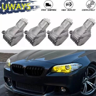 Yellow DRL LED Module For BMW F10 LCI 528i 528iX 535d 535dX 14-16 Plug and play - Image 1 of 4