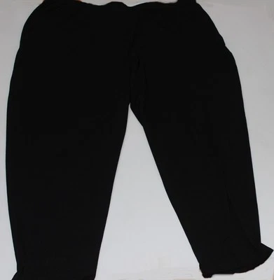 Calça de malha feminina ULLA POPKEN preta jersey tamanho 28/30 - Imagem 1 de 2