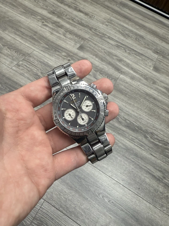 Breitling Hercules Gray Men's Watch A39363 Automatic Stainless Steel - Image 1 of 4