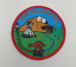 Pfadfinderlager Alexander BSA - CA 2001 BSA Patch 3" - Bild 1 von 2