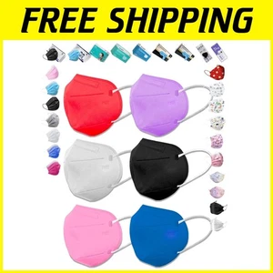 Einzeln verpackte Atemmasken für Erwachsene, 6 Farben - Bild 1 von 10