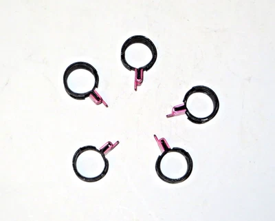 5 New OEM Honda / Acura Cooler Line Clamps 90635-PT0-802  90635-RV0-003 Foto 1 de 4