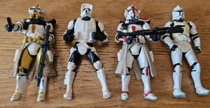 Paquete de figuras vintage de Star Wars - soldados y comandantes - Imagen 1 de 12