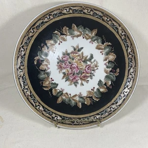 Vintage Raymond Waites Floral Deko Teller - Bild 1 von 7