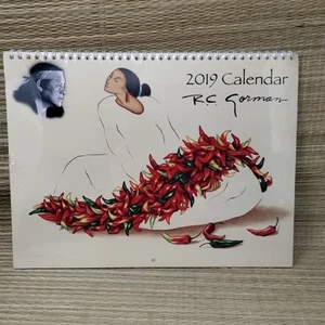 RC Gorman 12 Frameable Prints 2019 Calendar Navajo Artist Sealed New - Picture 1 of 4