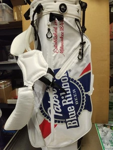 Pabst Blue Ribbon High End Golf Bag Rare Promotional Contest Prize Item w cooler - Picture 1 of 9