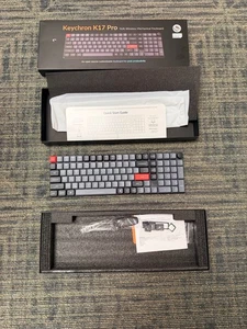 Keychron K17 Pro 96% Wireless Mechanical Keyboard BROWN TACTILE Gateron Switch - Picture 1 of 3