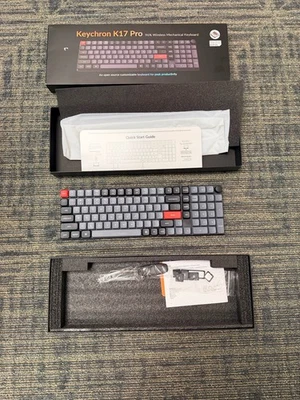 Keychron K17 Pro 96% Wireless Mechanical Keyboard BROWN TACTILE Gateron Switch - Image 1 of 3