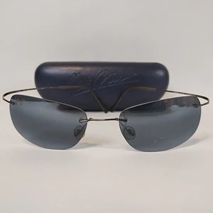 USED MAUI JIM MJ 502-02 RIMLESS SPORTS WRAP TITANIUM EYEGLASSES FRAMES Only  - Picture 1 of 5