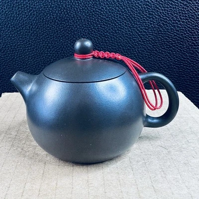 Fina tetera china vintage de arcilla púrpura Yixing Zisha pequeña mini Foto 1 de 4