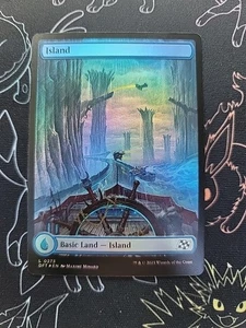 Island (0273) Aetherdrift Foil Magic The Gathering Tcg  - Picture 1 of 2