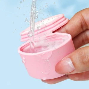 Travel Size Small Cream Jars Jewelry Storage Case with Lid Cosmetic Container - Picture 1 of 22