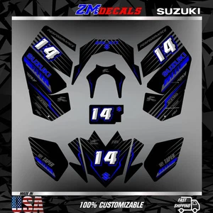 Suzuki LTR 450 ATV Decals Stickers Full Graphics Kit 2006 2007 2008 2009 to 2014 - Picture 1 of 6