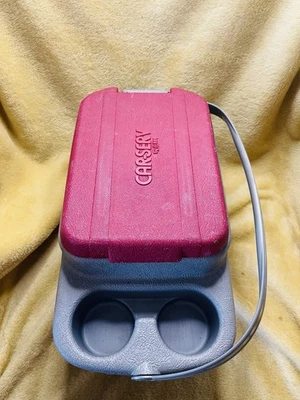 Reposabrazos enfriador vintage años 70/80 CAR-SERV de Bee coche/camión con portavasos consola Foto 1 de 4