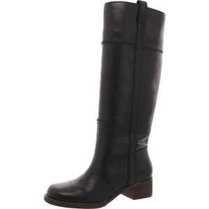 Lucky Brand Womens Hybiscus Leather Riding Tall Knee-High Boots Shoes BHFO 9370 - Picture 1 of 16