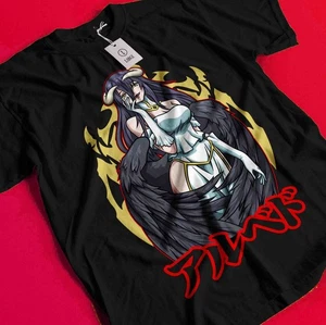 Overlord T-Shirt Albedo Shirt Shalltear Bloodfallen Tshirt Ainz Ooal Gown Anime - Picture 1 of 6