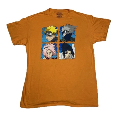 Camiseta Naruto Shippuden Team 7 Naranja Ripple Junction Talla L Anime Manga Foto 1 de 4