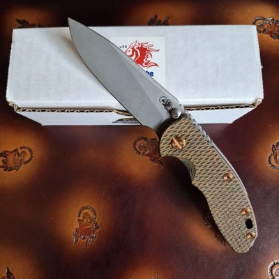 Hinderer XM18, NON-FLIPPER, Hollow Ground Slicer, CPM-20CV, Full 100% OEM, LNIB! - Image 1 of 4