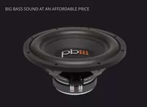 Powerbass S-1204D 12'' 4-Ohm Subwoofer Dual Voice Coil 300w RMS 600w Peak Sub - Picture 1 of 2