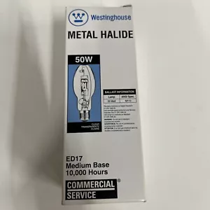 Westinghouse 37016 MH50/U/M110/E/MED 50 Watt 4200K Medium Base Metal Halide Lamp - Picture 1 of 3